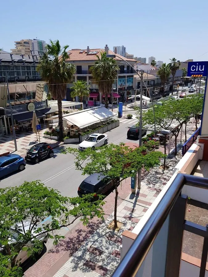 Seaside Terrace Apartment: Beachfront Living with City Views Platja d'Aro Apartment